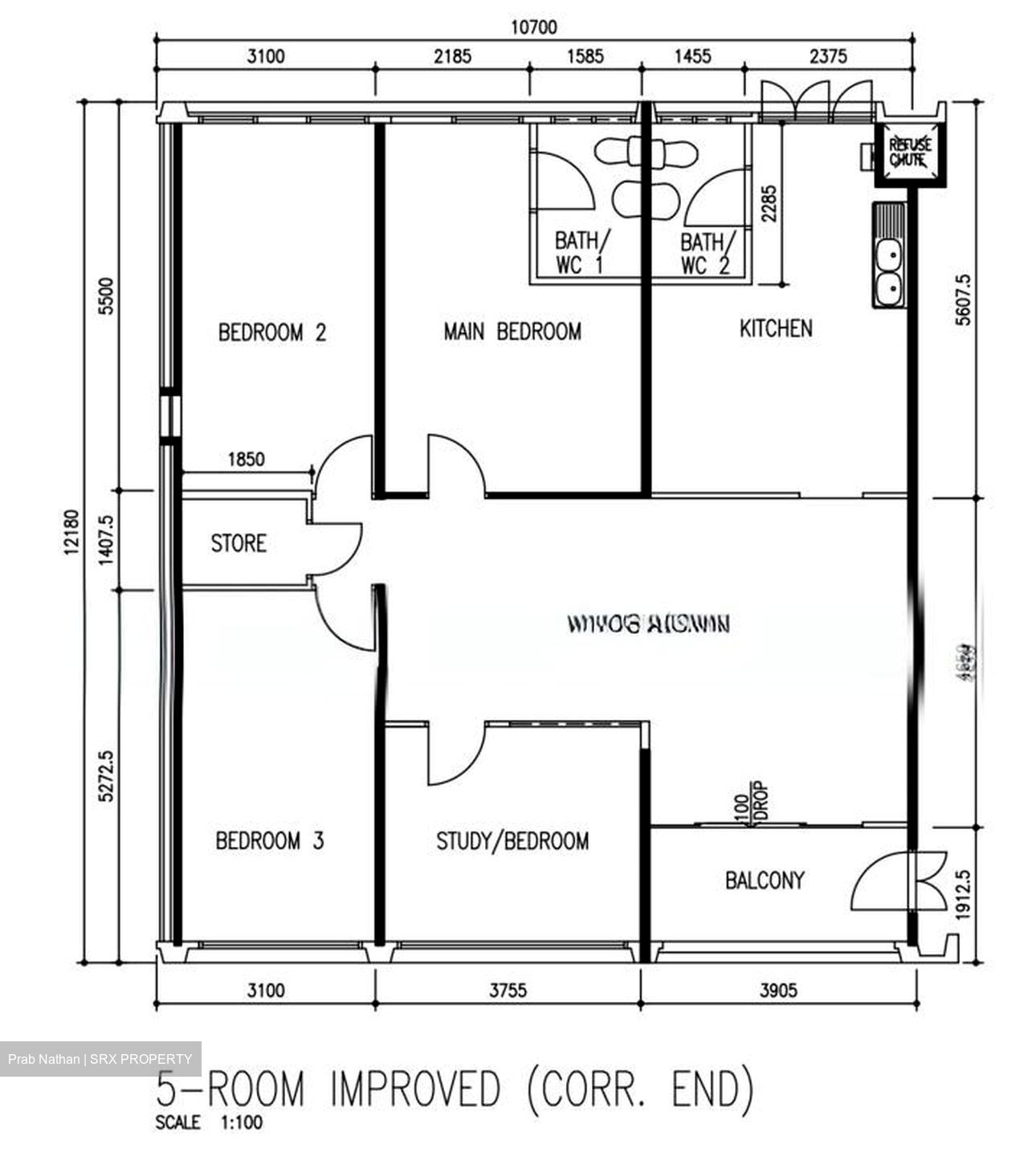 Blk 165 Simei Road (Tampines), HDB 5 Rooms #556196301